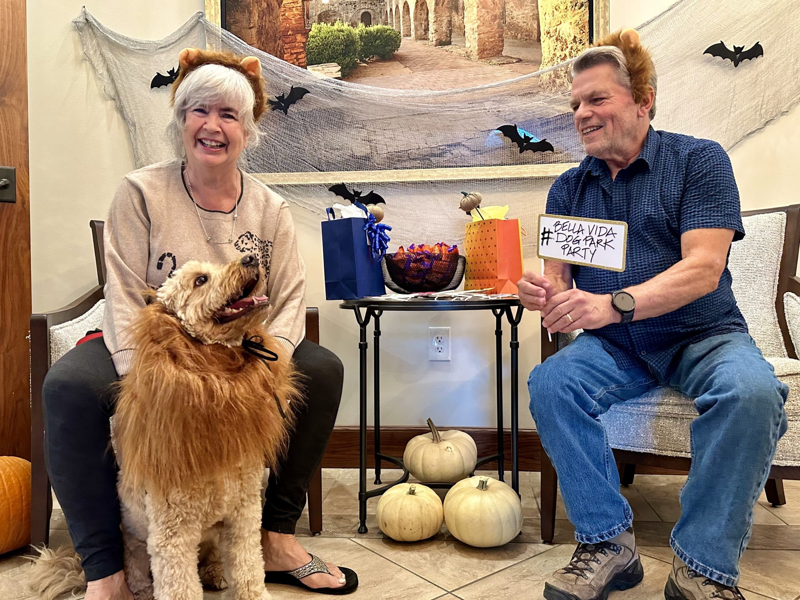 Best Family Costumes: Jane, Brian, and Cooper Neuenschwander - A Pride of Lions!