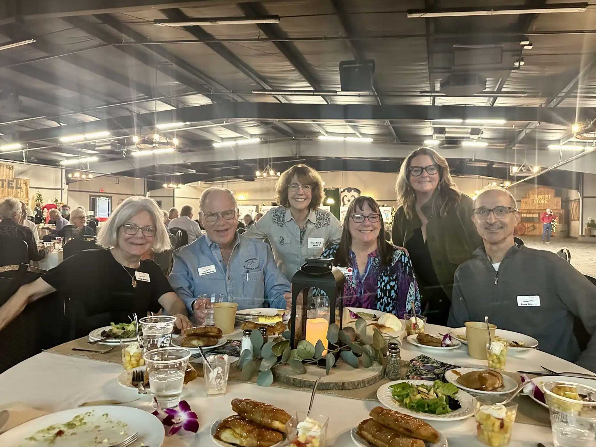 Residents of Bella Vida in San Antonio, TX, enjoying an event hosted by their retirement living community.