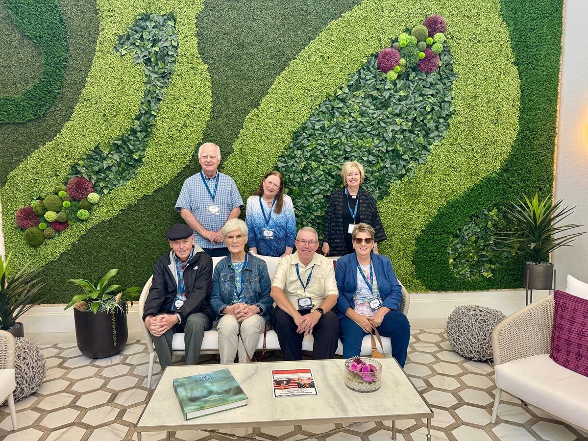 Guests gather during the Bella Vida road trip to explore Forefront Living's newest community.