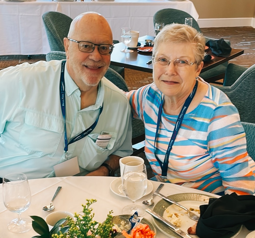 Bella Vida VIPs gather for a gratitude-themed brunch event with food drive donations for the San Antonio Food Bank, heartfelt storytelling, and community connection at San Antonio’s premier independent living community.