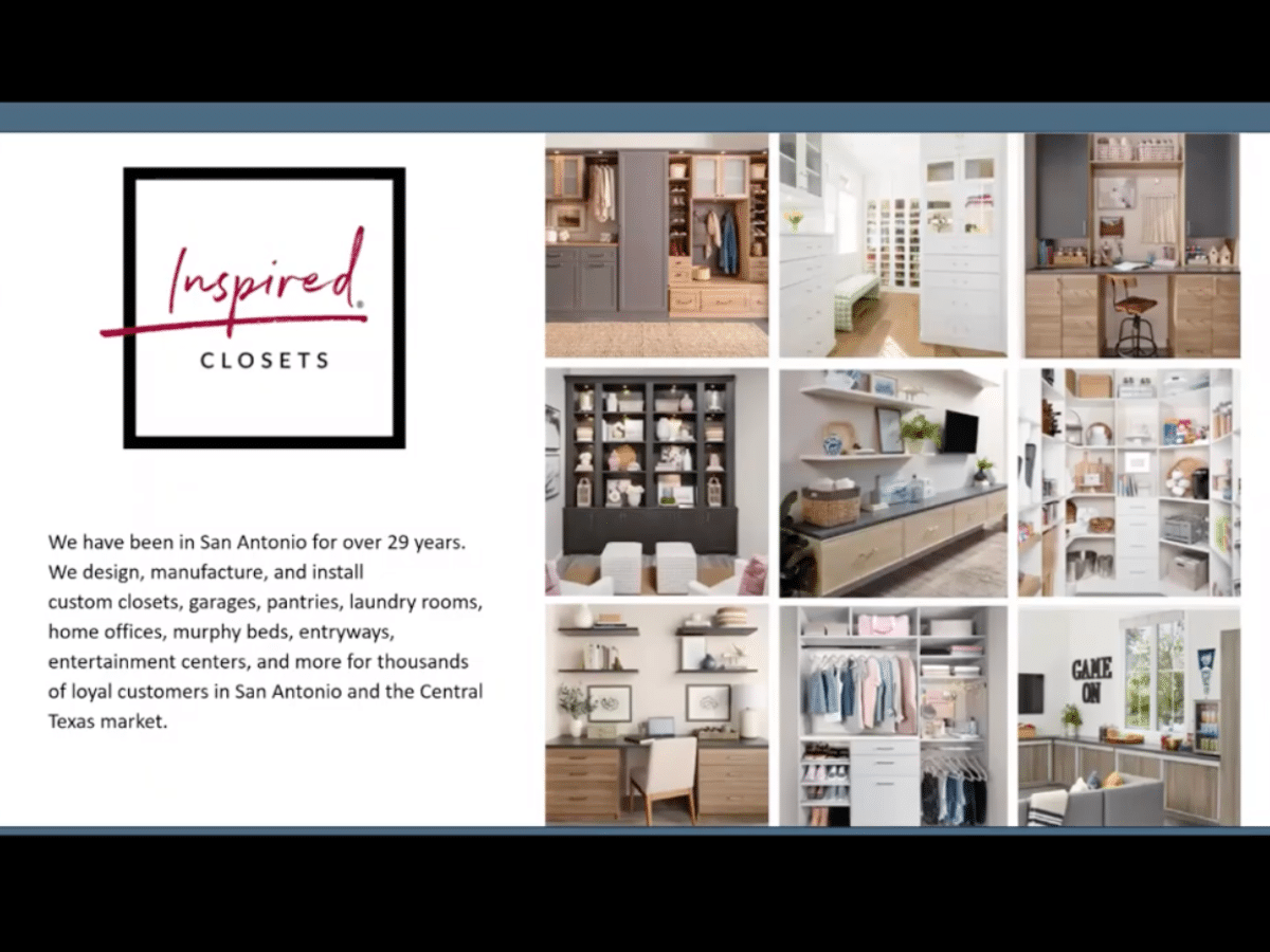 Inspired Closets, a downsizing partner of Bella Vida